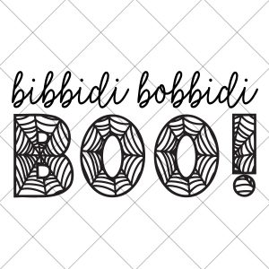 Bibbidi Bobbidi Boo Halloween SVG for Cricut and Silhouette
