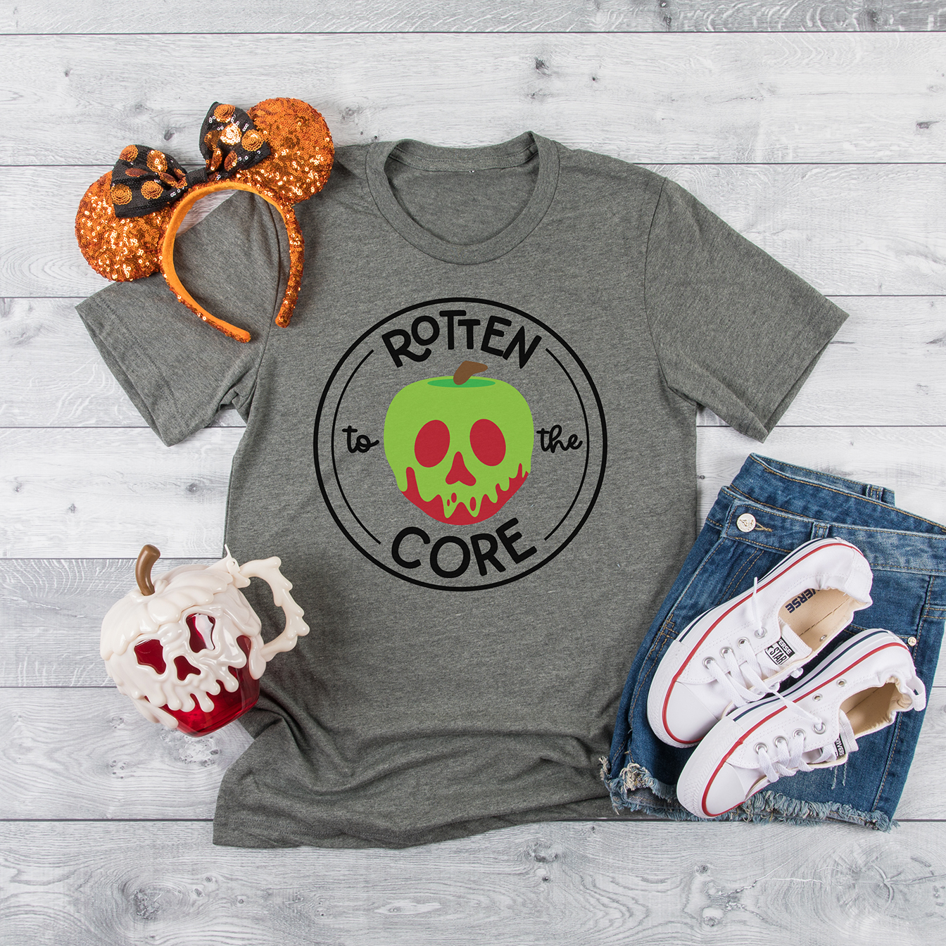 Rotten to the Core - poison apple - Descendants - Sticker