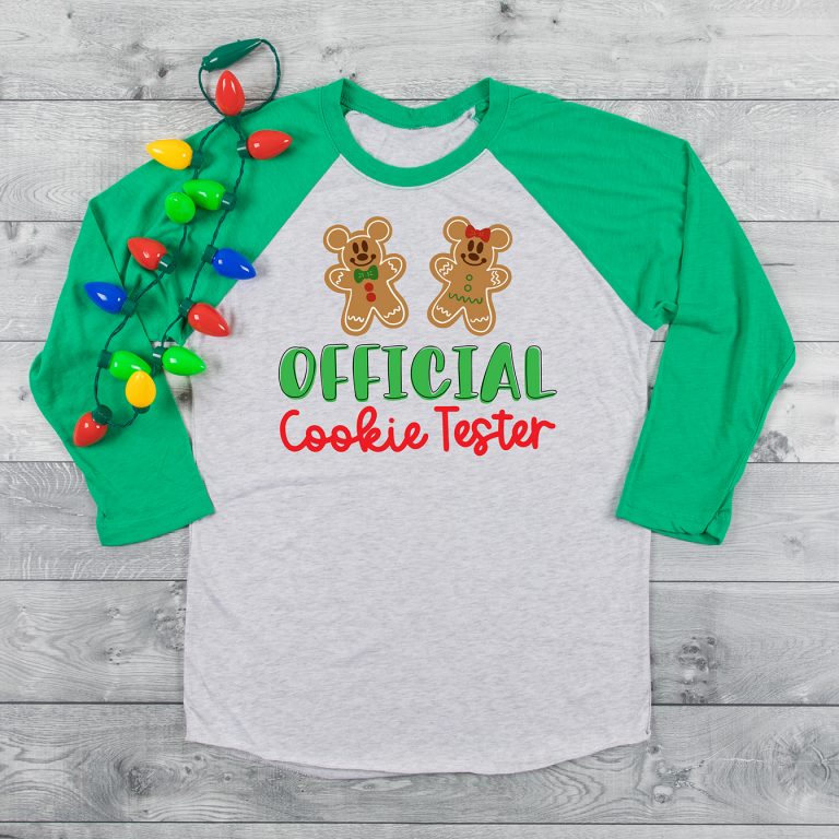 Official Cookie Tester – Disney Christmas SVG
