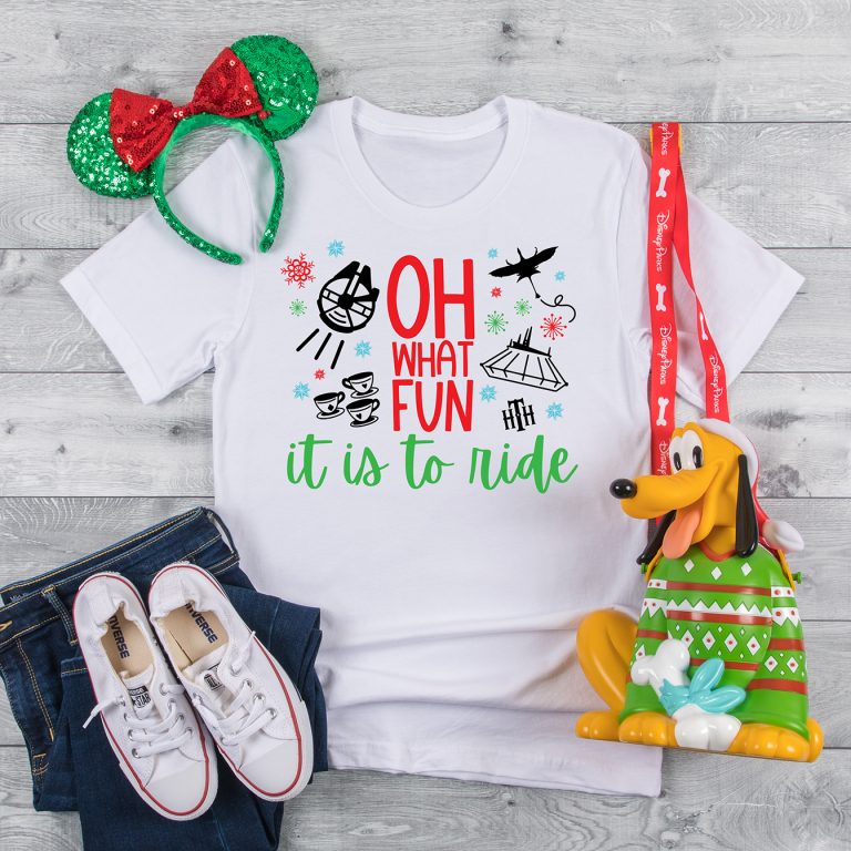 Oh What Fun It Is to Ride – Disney Christmas SVG