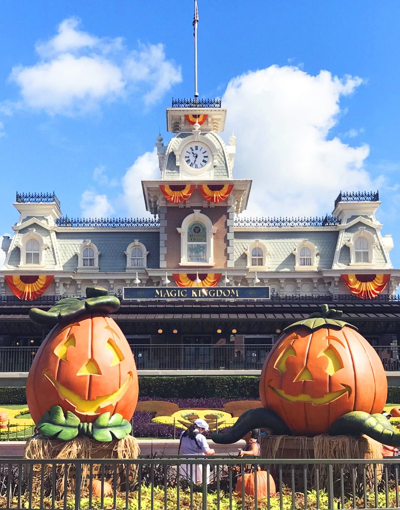 Magic Kingdom Fall and Halloween Decorations at Walt Disney World