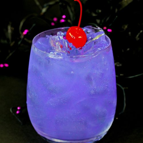 Maleficent Inspired Disney Cocktail Perfect for Halloween