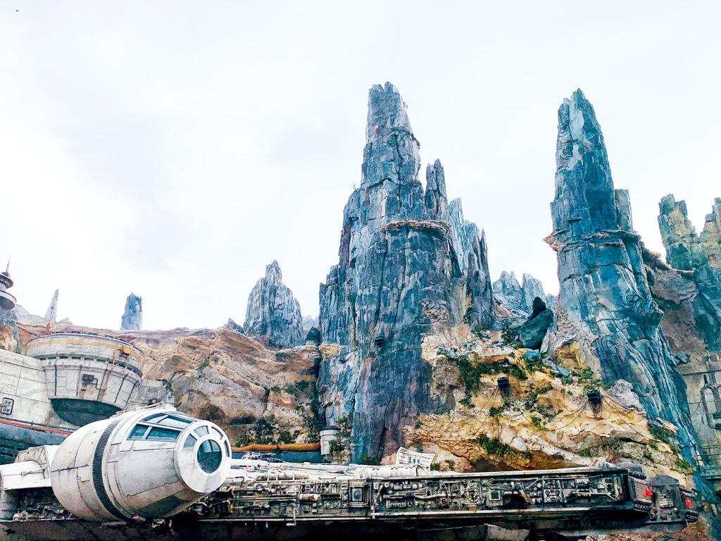 millennium falcon and batuu at hollywood studios