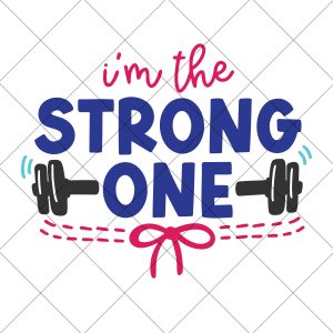 i'm the strong one luisa encanto svg behind grid