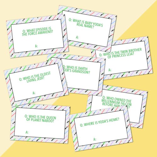 Star Wars Trivia Questions - Free Printable - Once Upon a Theme Park