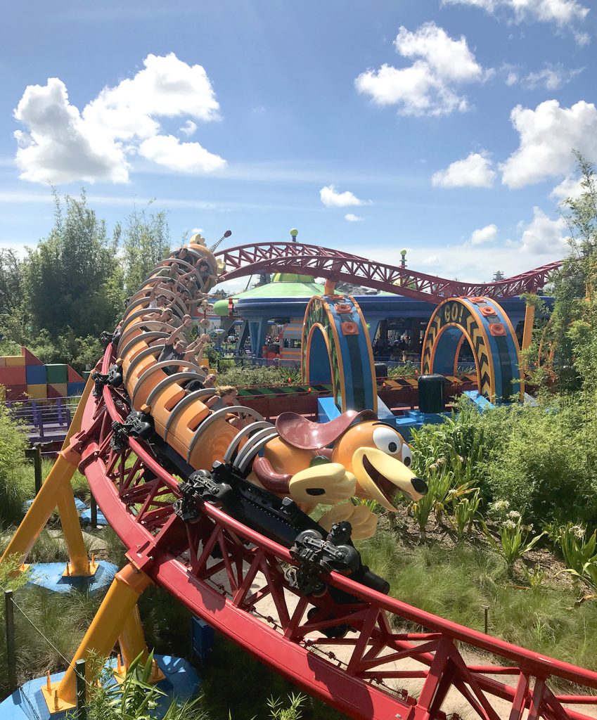 slinky dog dash at hollywood studios