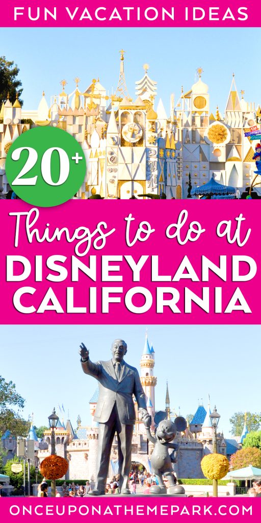 things to do at disneyland california with example photos