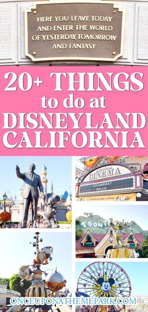 things to do at disneyland california with example photos