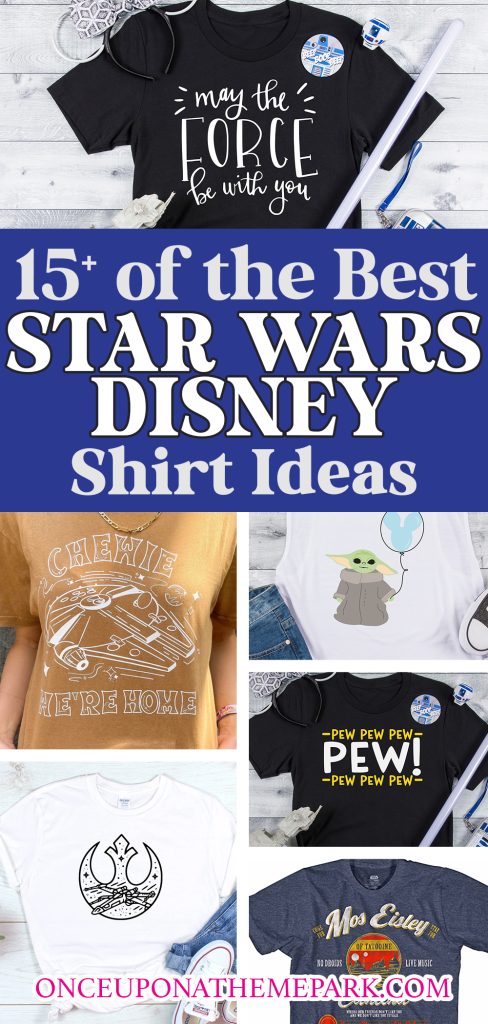 Star Wars Disney Shirt Ideas with Examples