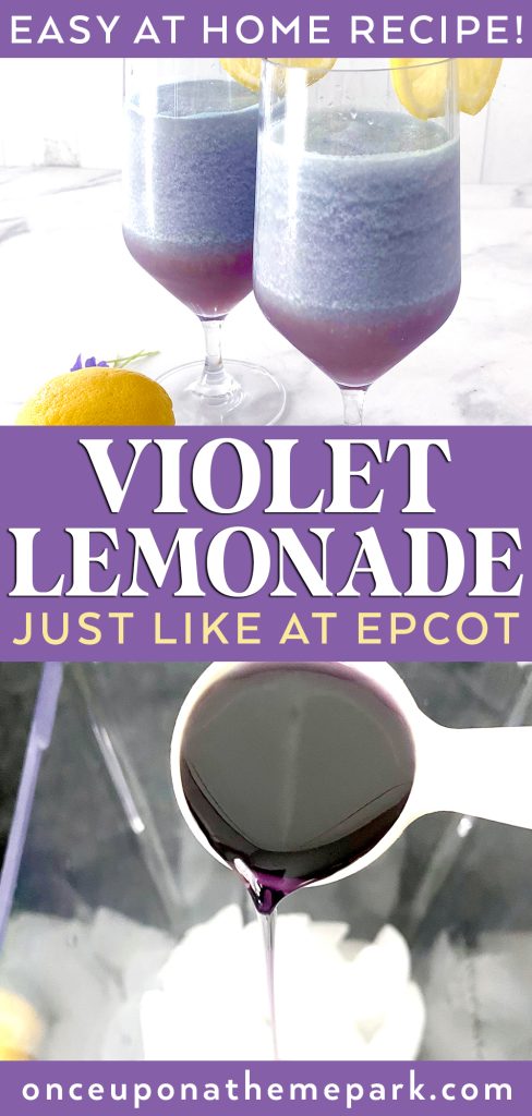 violet lemonade recipe copycat epcot disney world