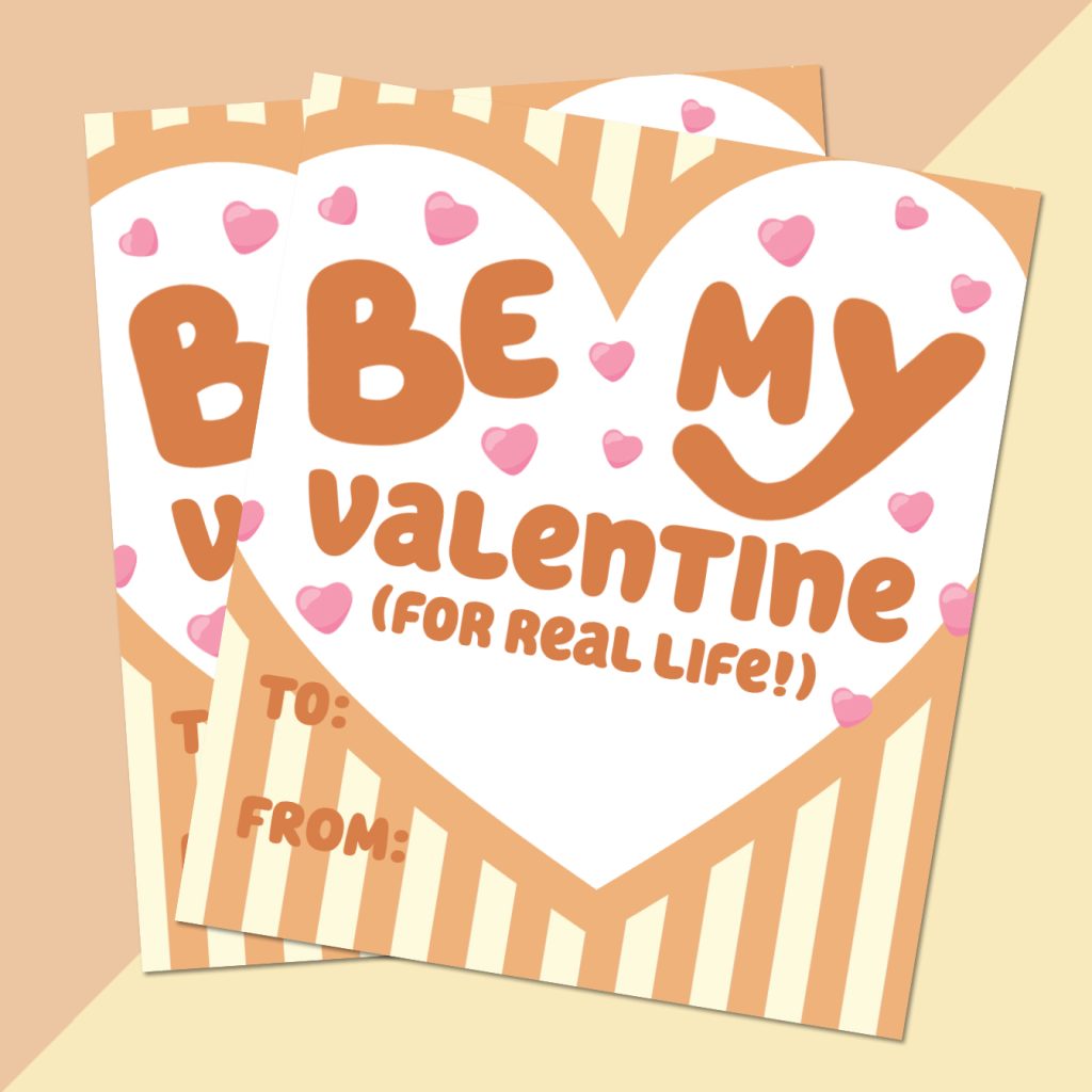bingo valentine cards
