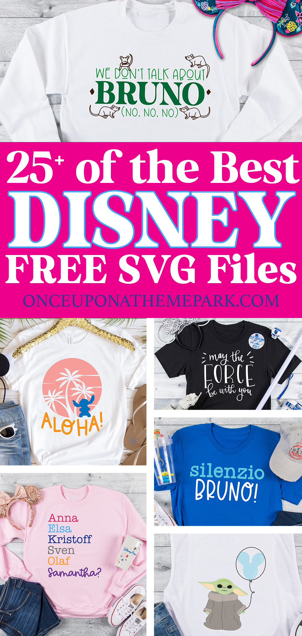 25+ FREE Disney SVG Files