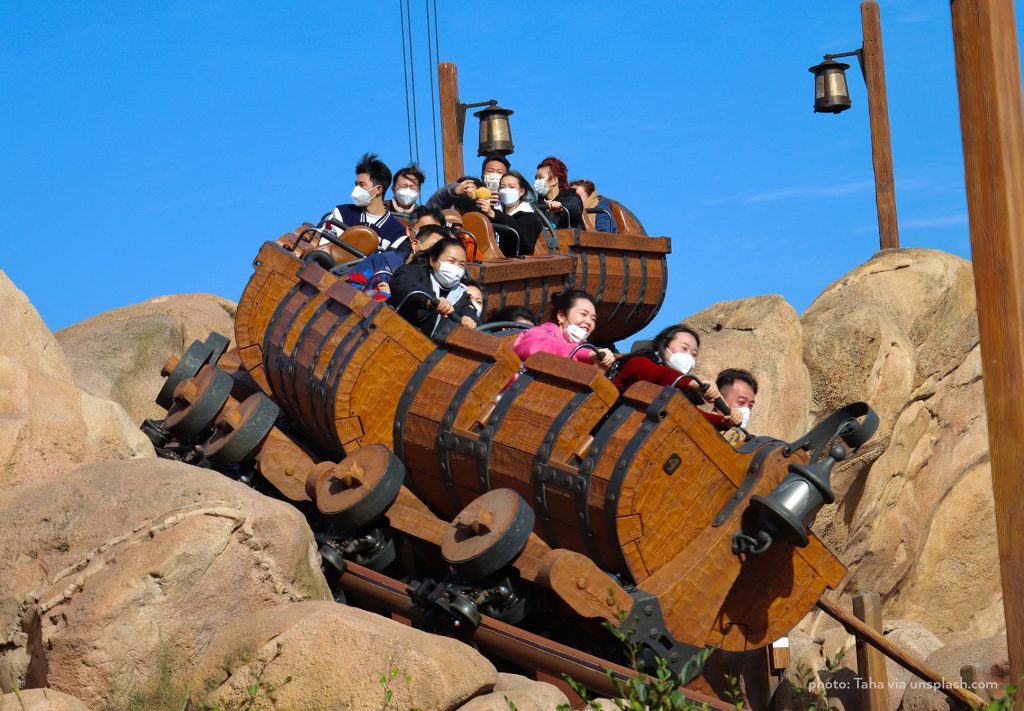 seven dwarfs mine train at disney world